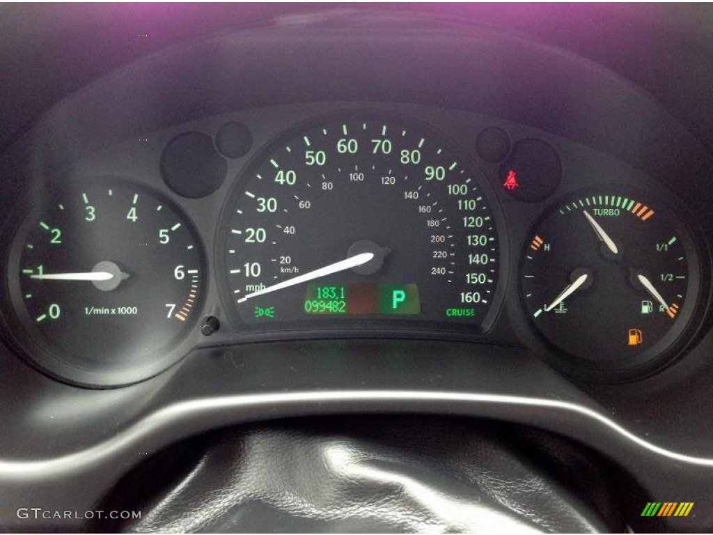 2004 Saab 9-3 Linear Sedan Gauges Photo #77347747