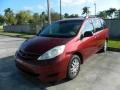 2006 Salsa Red Pearl Toyota Sienna LE  photo #2