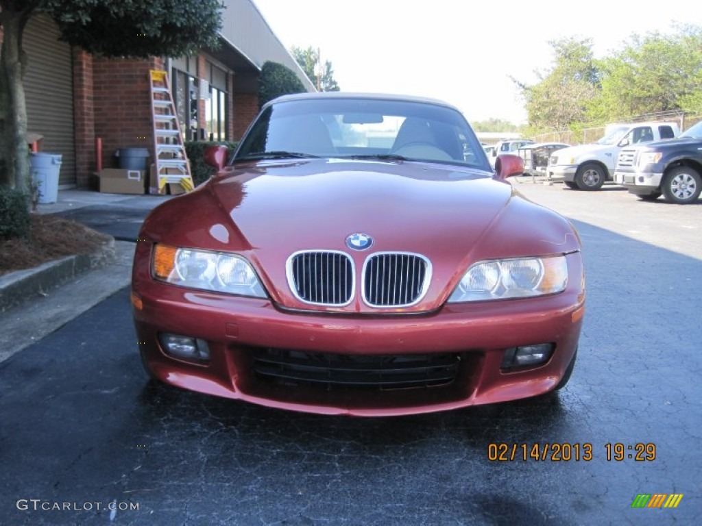 2000 Z3 2.3 Roadster - Siena Red Metallic / Beige photo #2