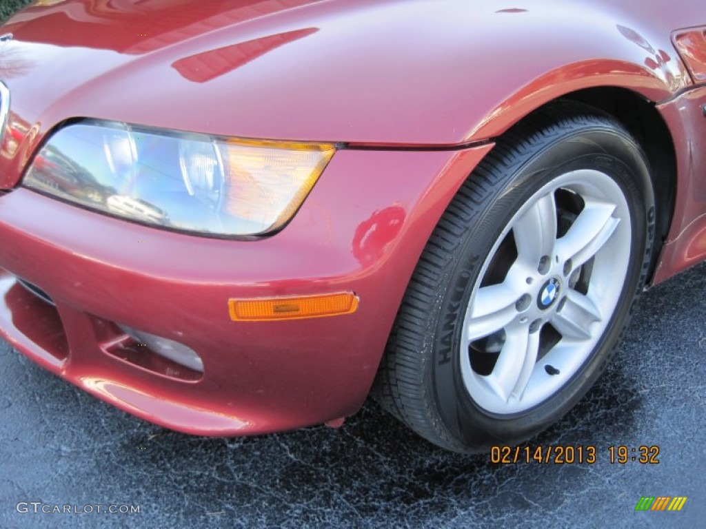 2000 Z3 2.3 Roadster - Siena Red Metallic / Beige photo #10