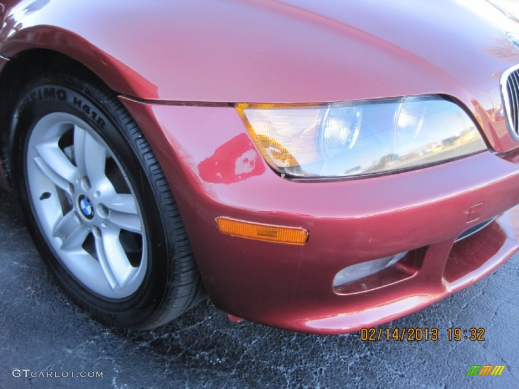 2000 Z3 2.3 Roadster - Siena Red Metallic / Beige photo #11