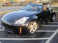Magnetic Black Pearl 2006 Nissan 350Z Touring Roadster