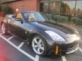2006 Magnetic Black Pearl Nissan 350Z Touring Roadster  photo #3