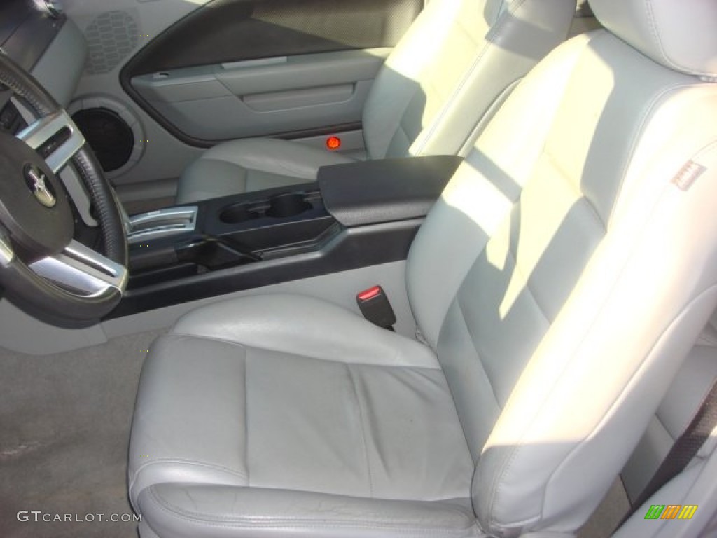 2006 Mustang V6 Premium Coupe - Tungsten Grey Metallic / Light Graphite photo #7