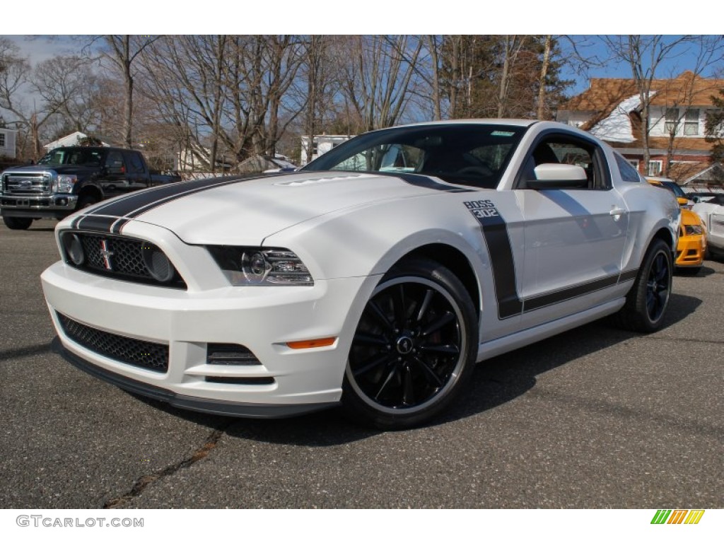 Performance White 2013 Ford Mustang Boss 302 Exterior Photo #77351865