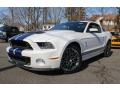 Performance White 2013 Ford Mustang Shelby GT500 SVT Performance Package Coupe Exterior