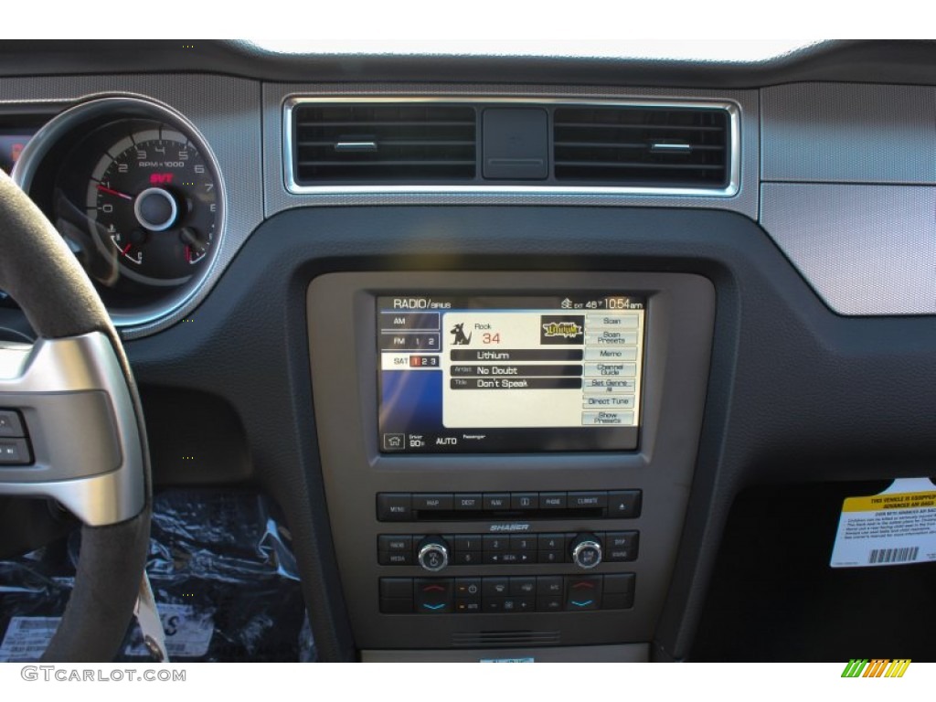 2013 Ford Mustang Shelby GT500 SVT Performance Package Coupe Controls Photo #77352251