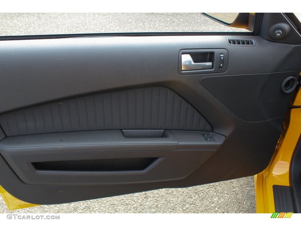 2013 Ford Mustang Boss 302 Charcoal Black/Recaro Sport Seats Door Panel Photo #77352488