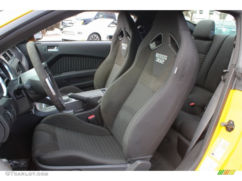 2013 Mustang Boss 302 - School Bus Yellow / Charcoal Black/Recaro Sport Seats photo #13