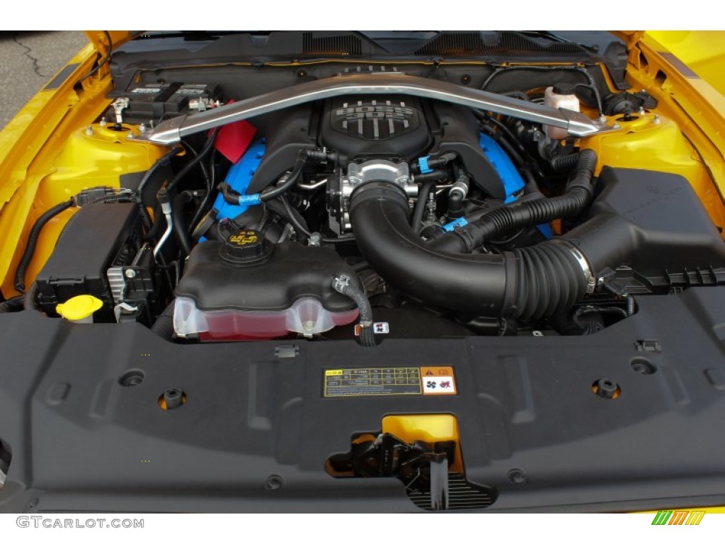 2013 Ford Mustang Boss 302 5.0 Liter 302 Hi-Po DOHC 32-Valve Ti-VCT V8 Engine Photo #77352566