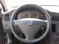 2004 Volvo S60 Graphite Interior Steering Wheel Photo