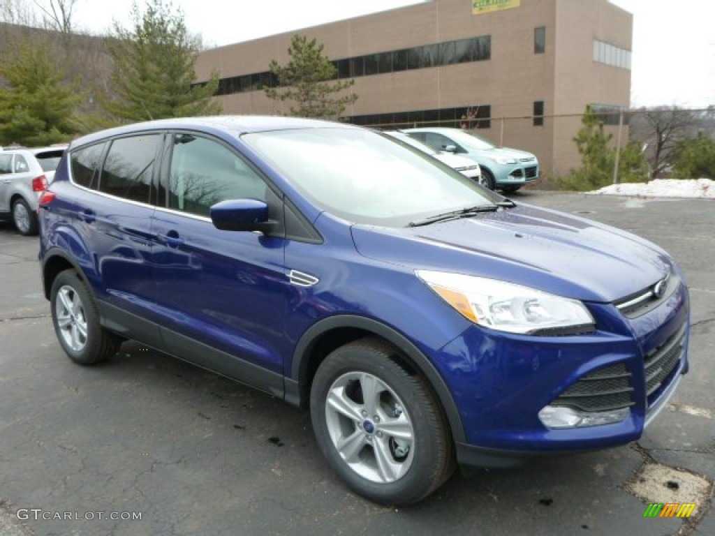 2013 Escape SE 1.6L EcoBoost 4WD - Deep Impact Blue Metallic / Charcoal Black photo #1