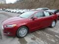 2013 Ruby Red Metallic Ford Fusion SE 1.6 EcoBoost  photo #5