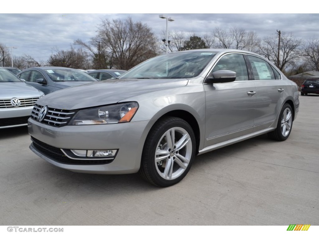 2013 Passat TDI SE - Tungsten Silver Metallic / Titan Black photo #1