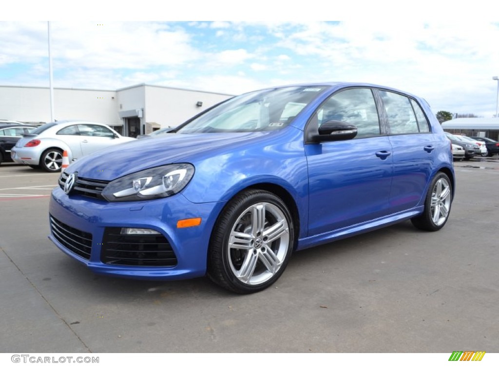 Rising Blue Metallic 2013 Volkswagen Golf R 4 Door 4Motion Exterior Photo #77355246
