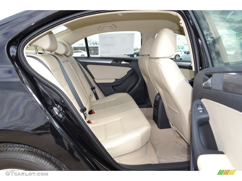 2013 Volkswagen Jetta TDI Sedan Rear Seat Photo #77355802