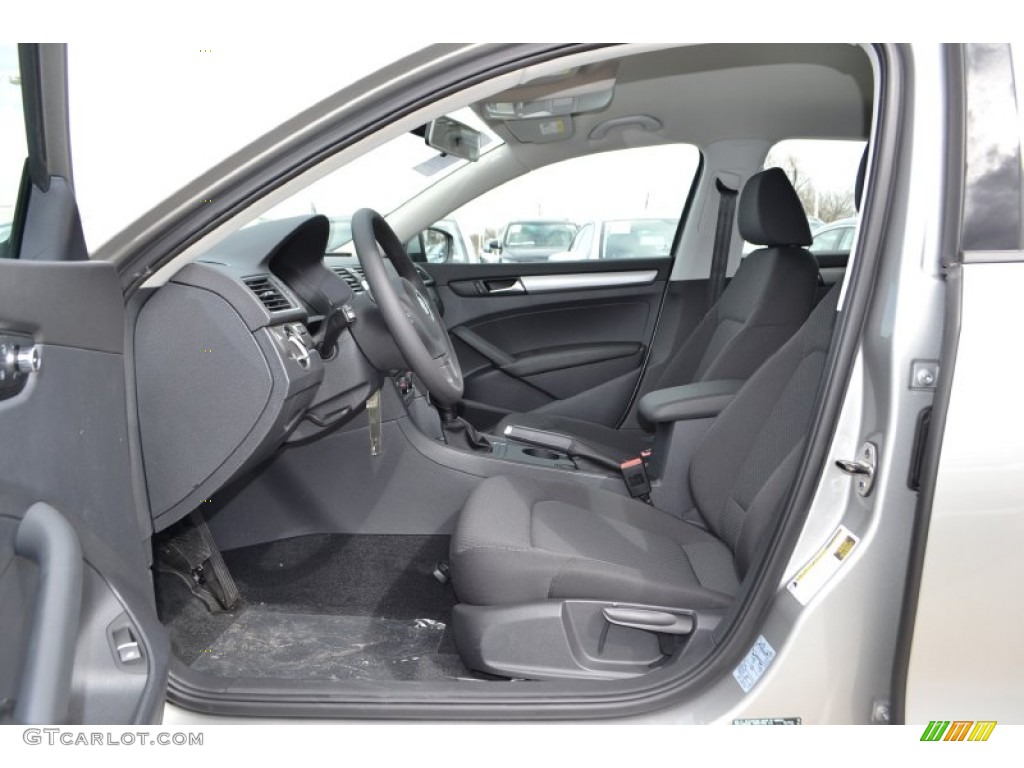 Titan Black Interior 2013 Volkswagen Passat 2.5L S Photo #77355927