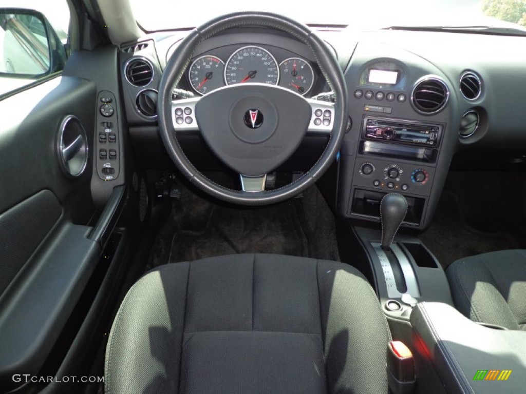 2008 Pontiac Grand Prix Sedan Ebony Dashboard Photo #77357187