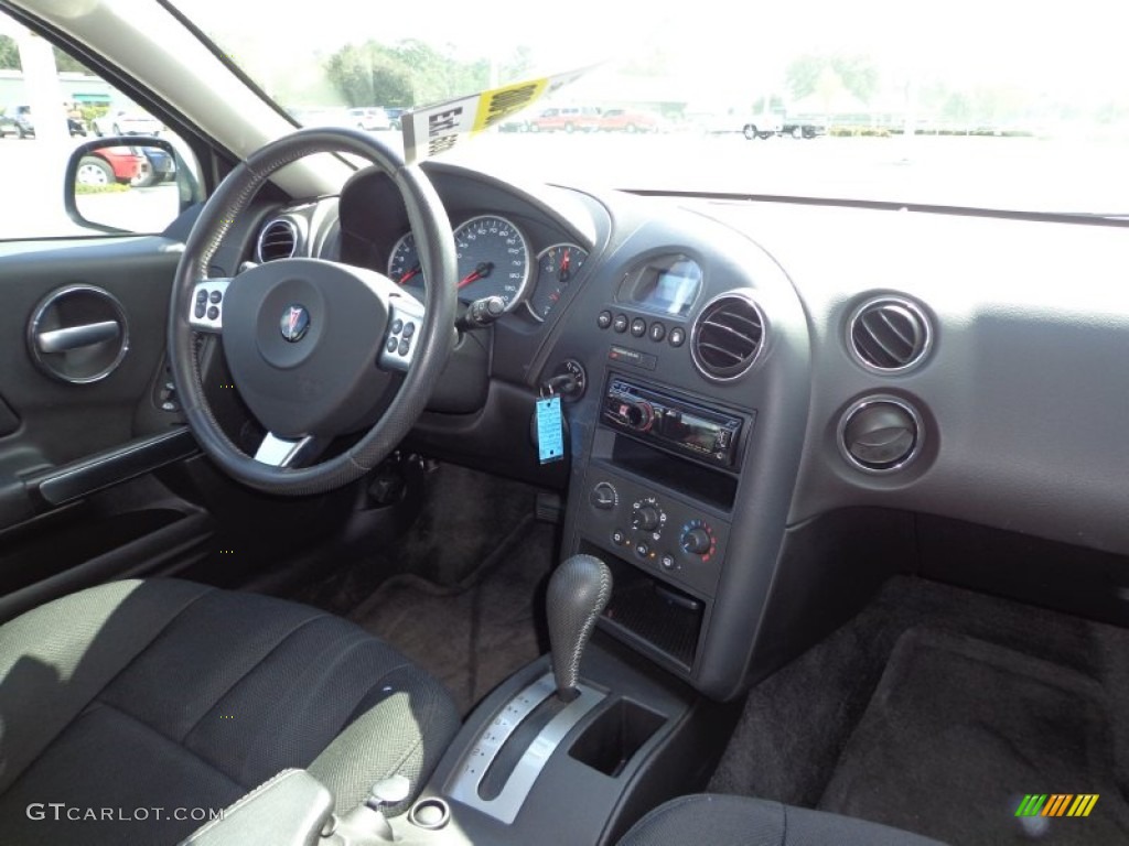 2008 Pontiac Grand Prix Sedan Ebony Dashboard Photo #77357250