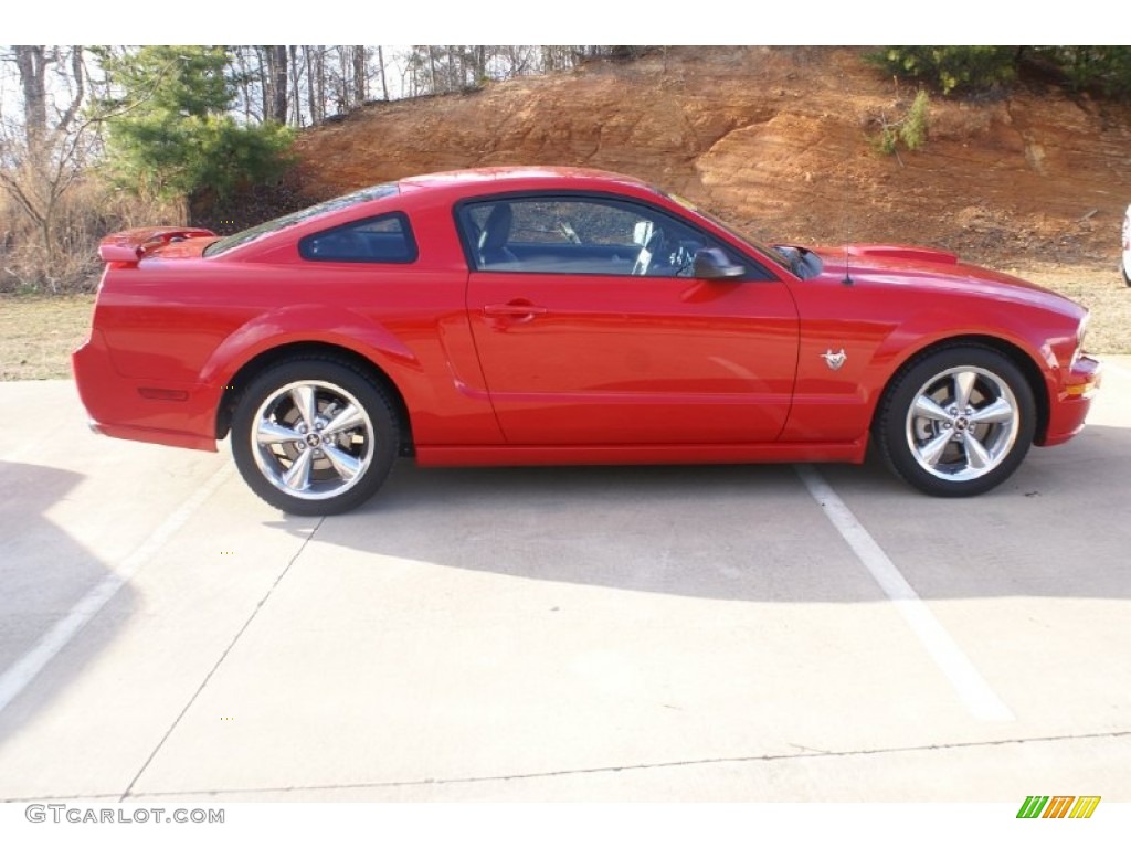 Torch Red 2009 Ford Mustang GT Premium Coupe Exterior Photo #77357649