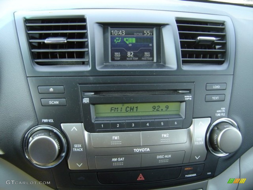 2008 Toyota Highlander Sport Controls Photo #77358265