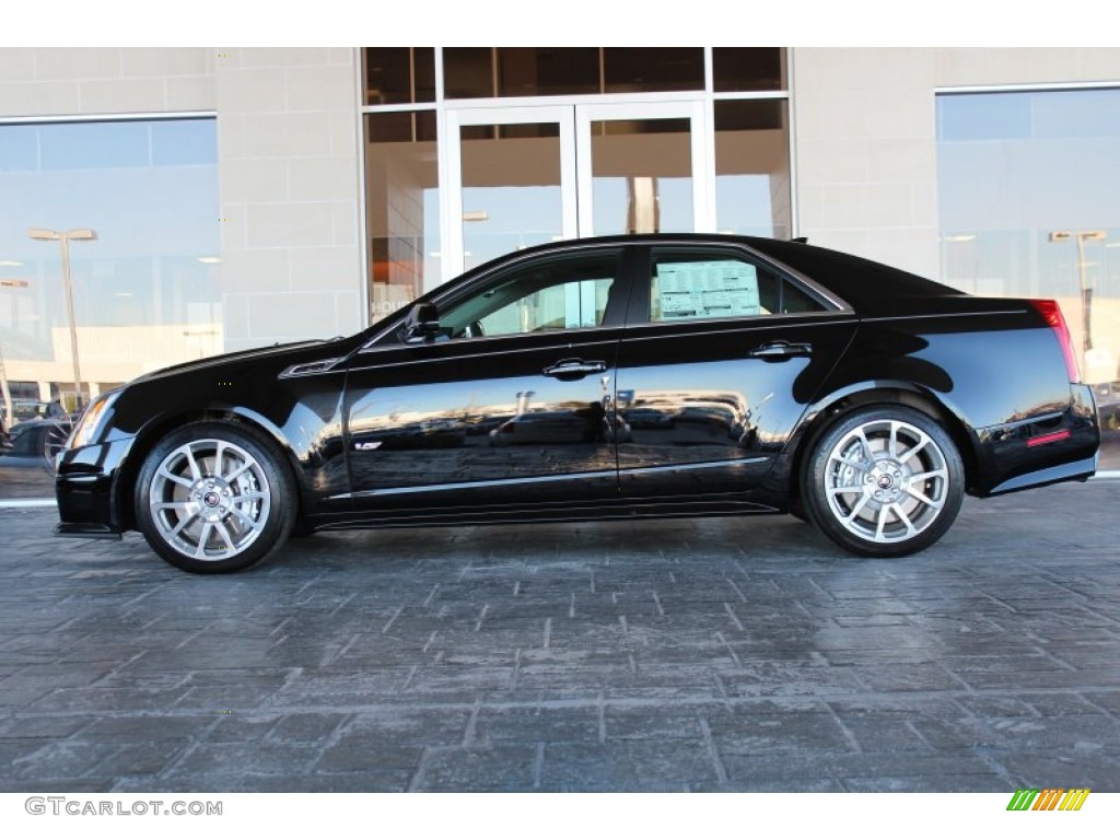 Black Raven 2013 Cadillac CTS -V Sedan Exterior Photo #77358279