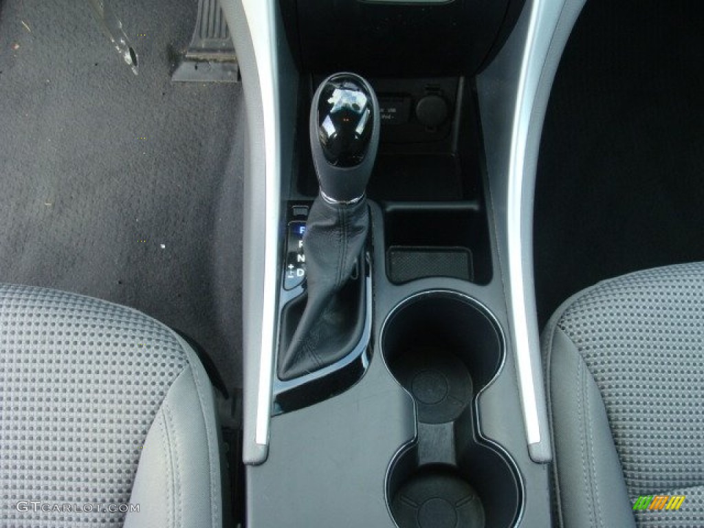 2011 Sonata GLS - Midnight Black / Gray photo #18