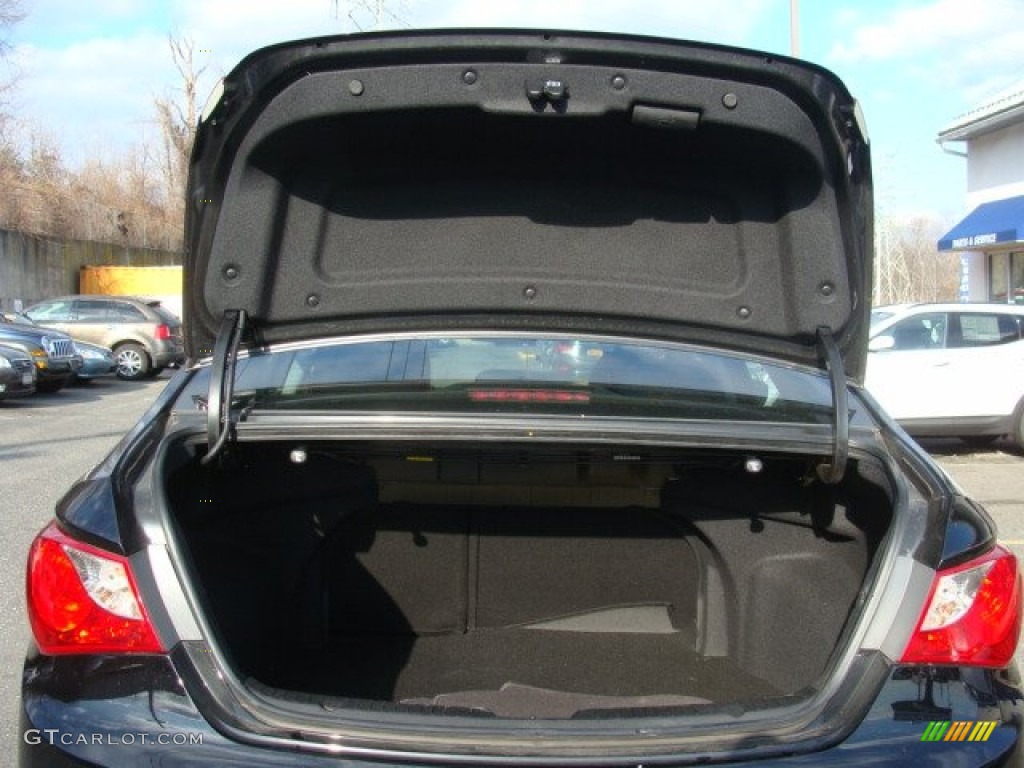 2011 Sonata GLS - Midnight Black / Gray photo #20