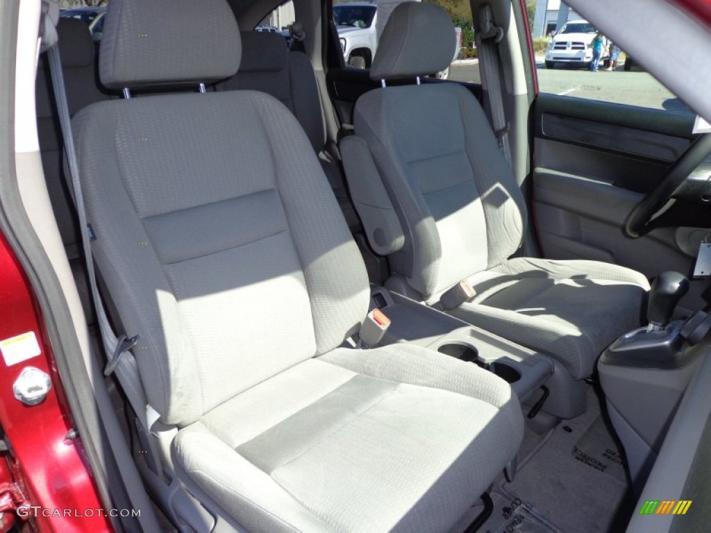 2007 CR-V EX - Tango Red Pearl / Gray photo #13
