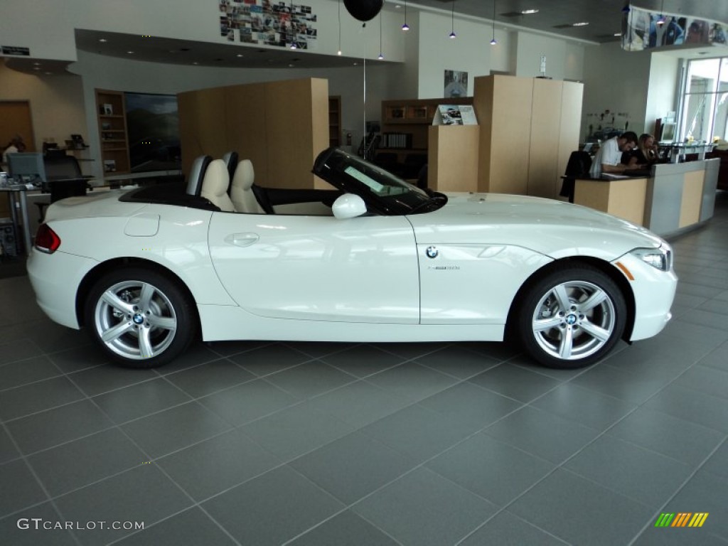 2011 Z4 sDrive30i Roadster - Alpine White / Ivory White photo #4