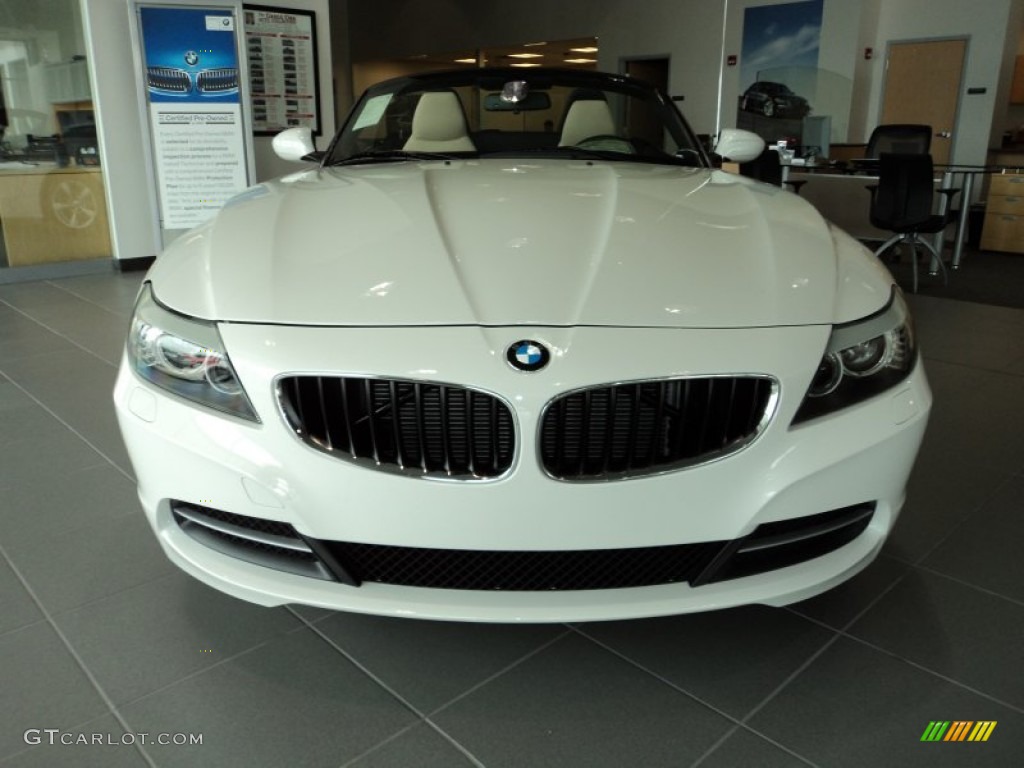 2011 Z4 sDrive30i Roadster - Alpine White / Ivory White photo #5