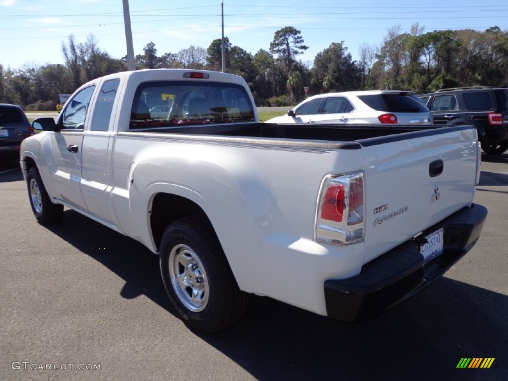 2009 Raider LS Extended Cab - Yosemite White / Slate photo #3