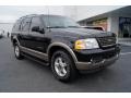 Black Clearcoat 2002 Ford Explorer Eddie Bauer Exterior