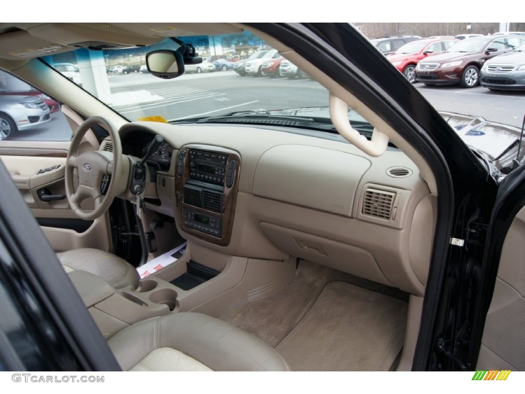 2002 Ford Explorer Eddie Bauer Medium Parchment Dashboard Photo #77359533