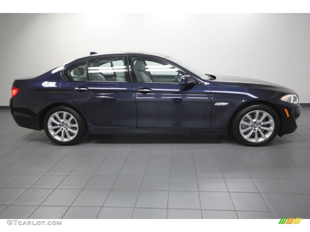 Imperial Blue Metallic 2011 BMW 5 Series 528i Sedan Exterior Photo #77359598