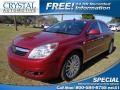 Berry Red 2007 Saturn Aura XR