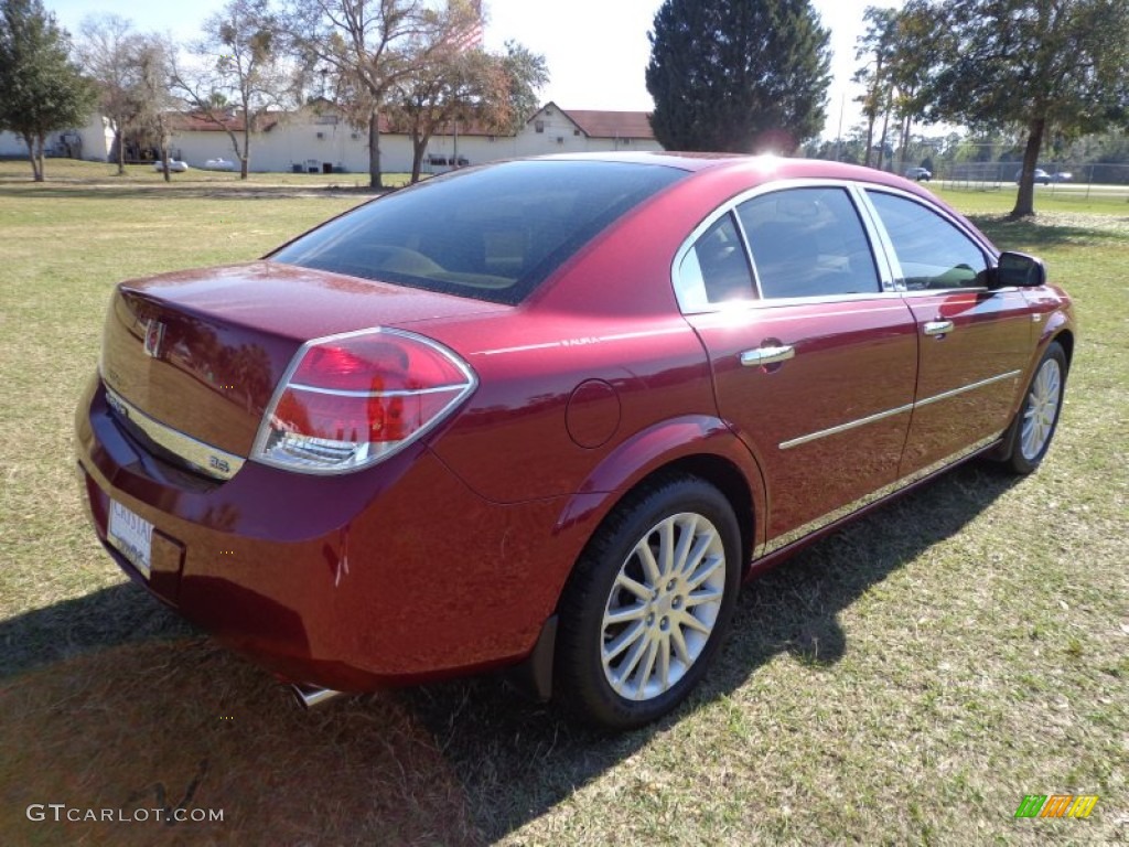 2007 Aura XR - Berry Red / Tan photo #8
