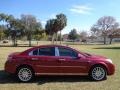 2007 Berry Red Saturn Aura XR  photo #9