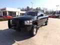 Brilliant Black Crystal Pearl 2008 Dodge Ram 2500 ST Quad Cab 4x4