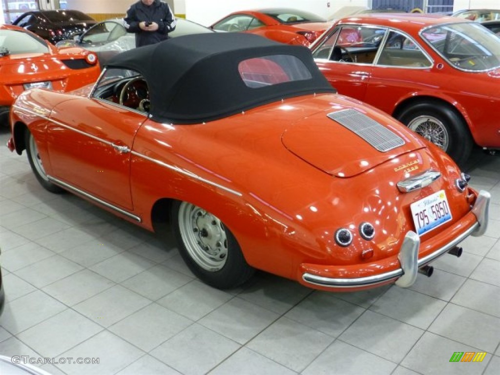 Red 1956 Porsche 356 Speedster Exterior Photo #77360538