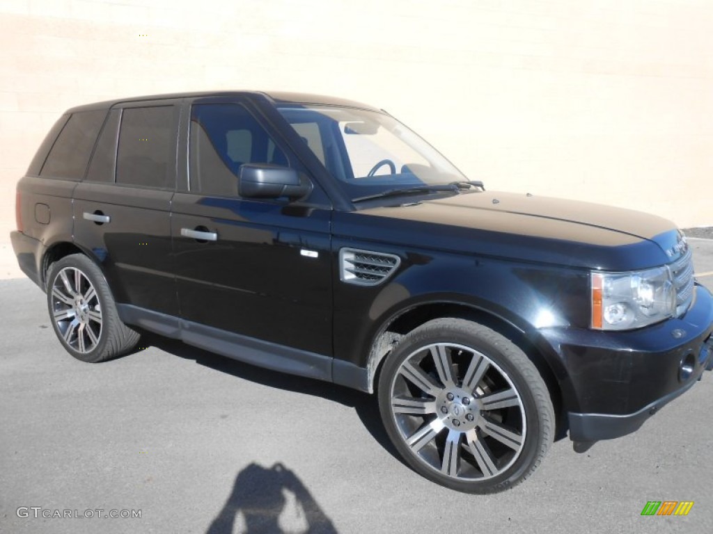 Santorini Black 2009 Land Rover Range Rover Sport HSE Exterior Photo #77360724