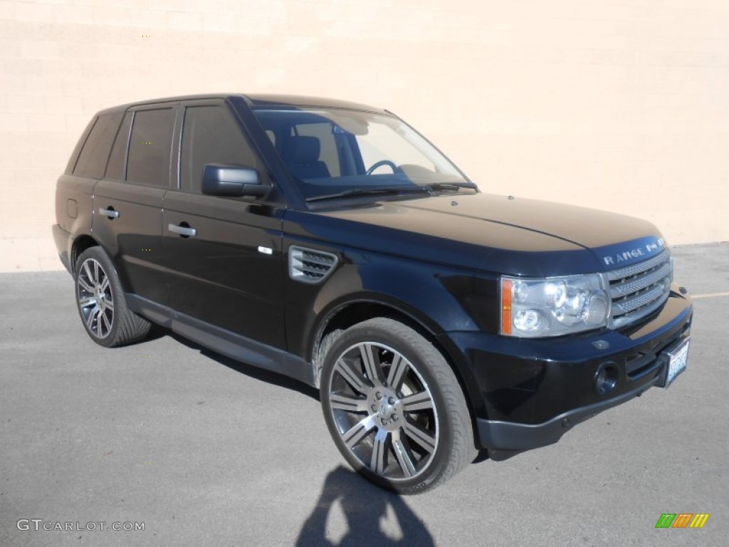 Santorini Black 2009 Land Rover Range Rover Sport HSE Exterior Photo #77360733