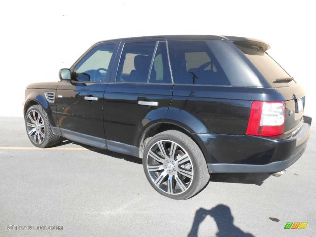 Santorini Black 2009 Land Rover Range Rover Sport HSE Exterior Photo #77360801