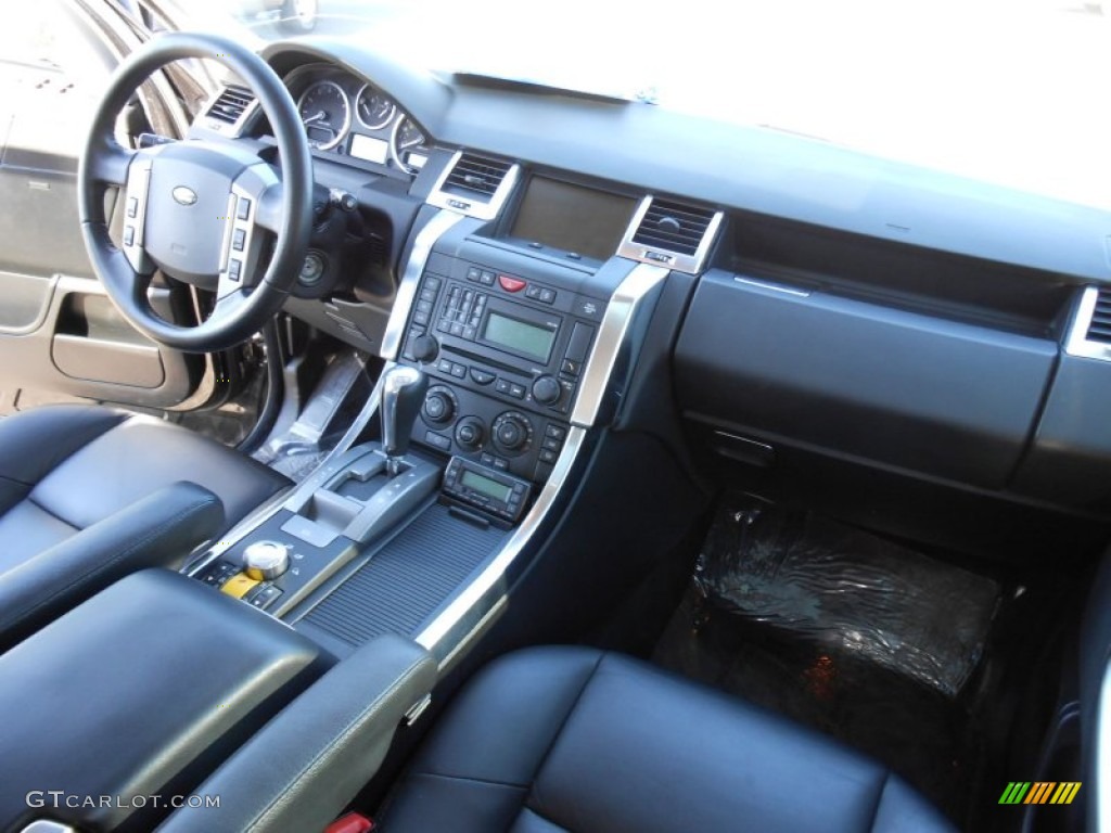 2009 Land Rover Range Rover Sport HSE Ebony/Ebony Dashboard Photo #77360865