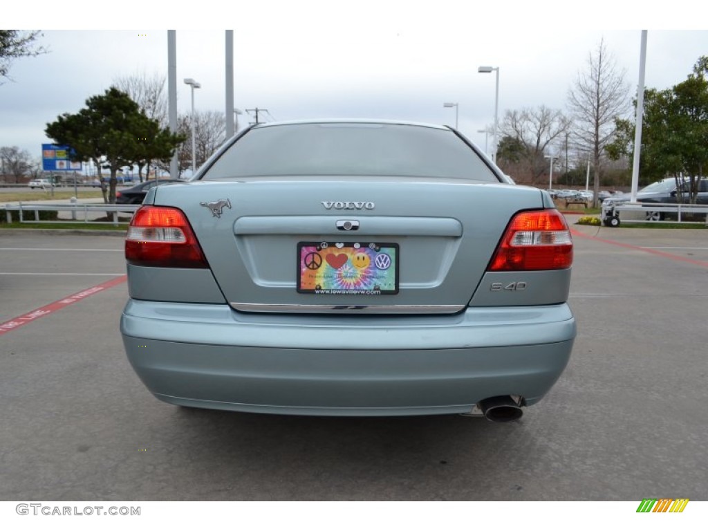 2003 S40 1.9T - Silver Green Metallic / Graphite photo #4