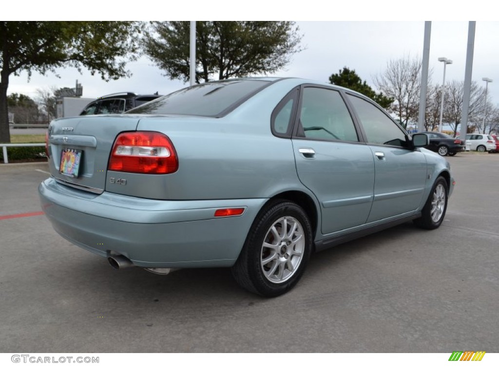 2003 S40 1.9T - Silver Green Metallic / Graphite photo #5