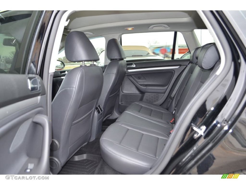 2009 Volkswagen Jetta TDI SportWagen Rear Seat Photo #77361105