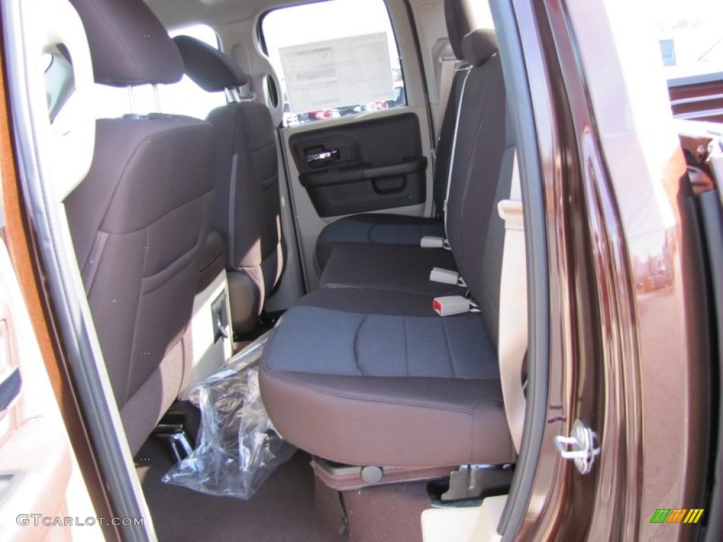 Canyon Brown/Light Frost Beige Interior 2013 Ram 1500 Big Horn Quad Cab Photo #77362089