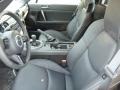 Black 2013 Mazda MX-5 Miata Grand Touring Roadster Interior Color
