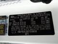 UD: Clear White 2011 Kia Sportage LX Color Code